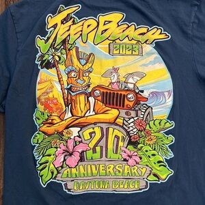 JEEP BEACH 2023 Daytona Beach Florida 20th Anniversary M Shirt